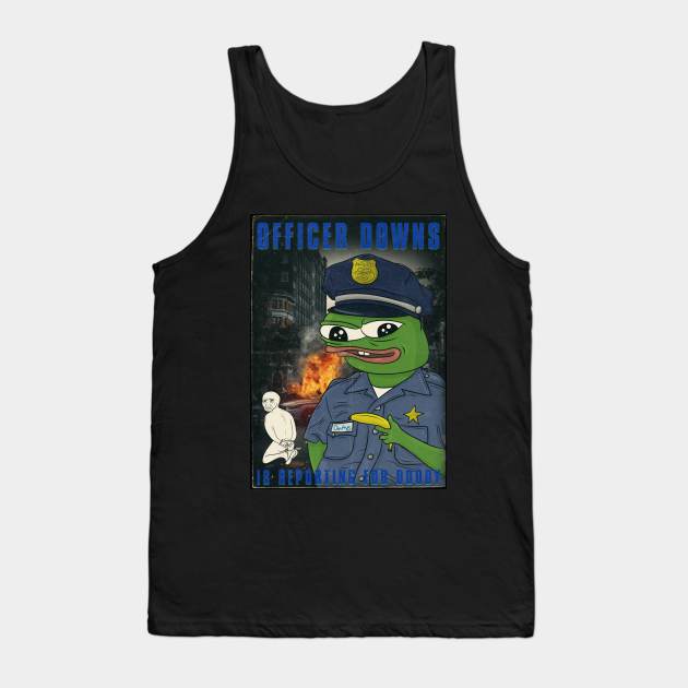 Officer Downs Tank Top by Emperor Frenguin